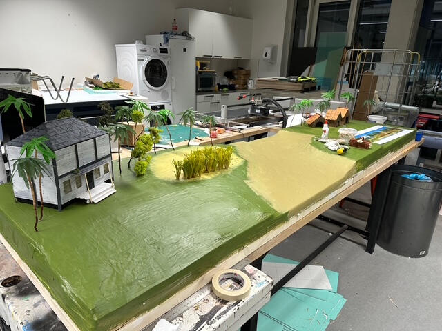 Making of de diorama