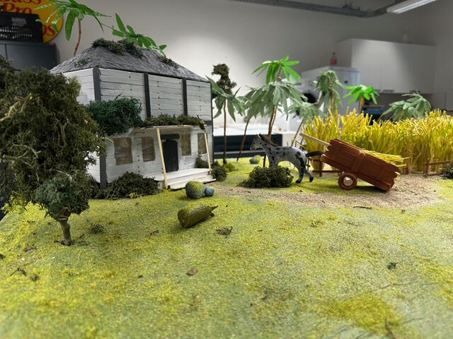 Making of de diorama